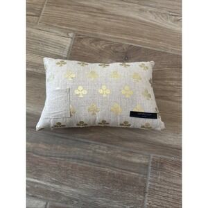 Magaschoni Gold Merci Accent Pillow Filled 12"x 8"